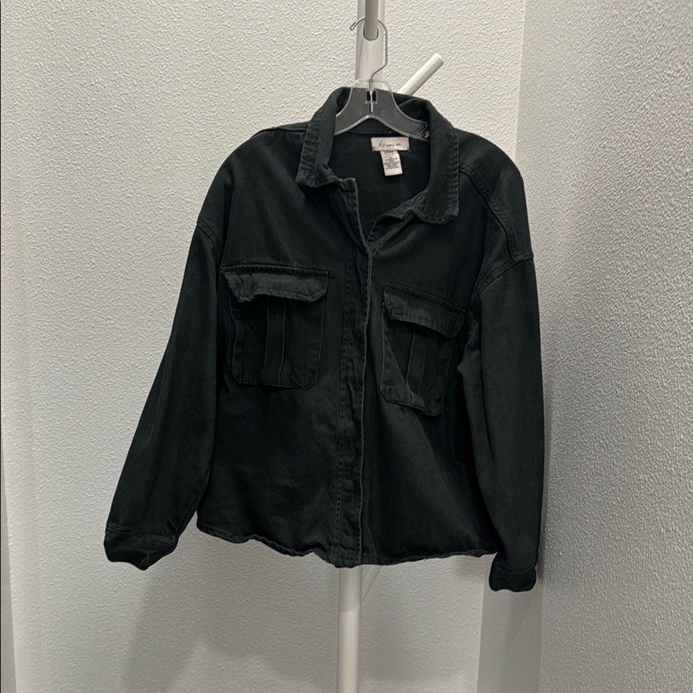 Green Jean Jacket